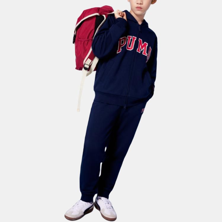 Детская серия Top Sportstyle PUMA, темно-синий — фото 3