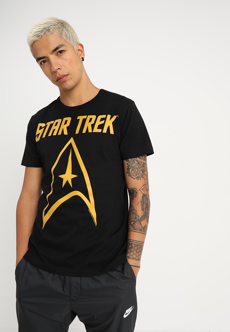 

Футболка с принтом STAR TREK-LOGO LOGOSHIRT, цвет black