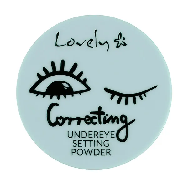 

Рассыпчатая пудра-консилер Correcting Undereye Setting Powder Lovely, 1 UD