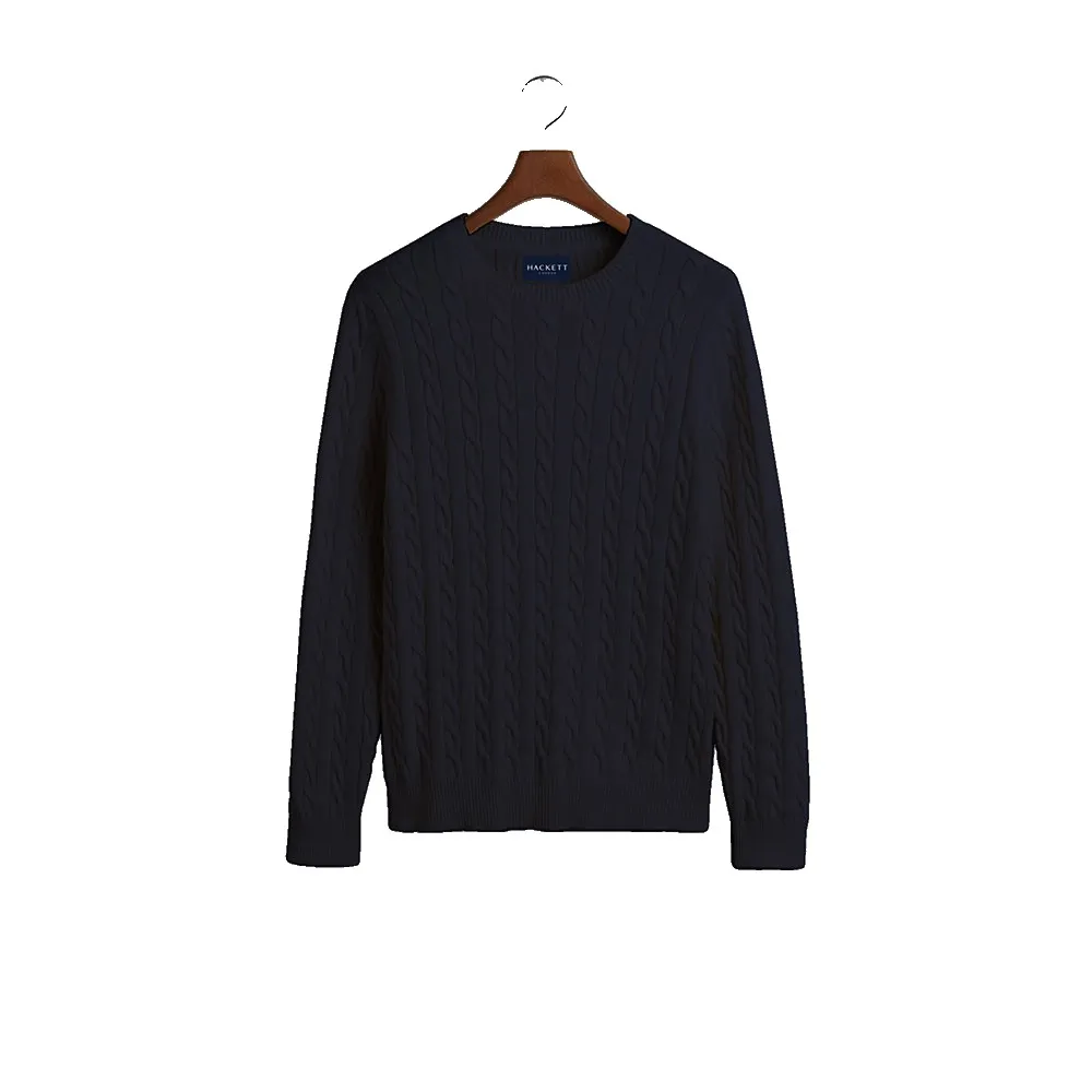 

Свитер Hackett Cotton Cable, синий