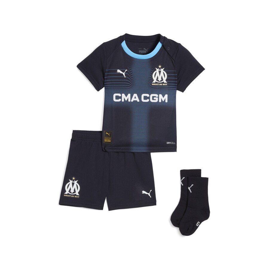 

Спортивный костюм PUMA Olympique de Marseille 25/26, цвет Light blue/Dark blue