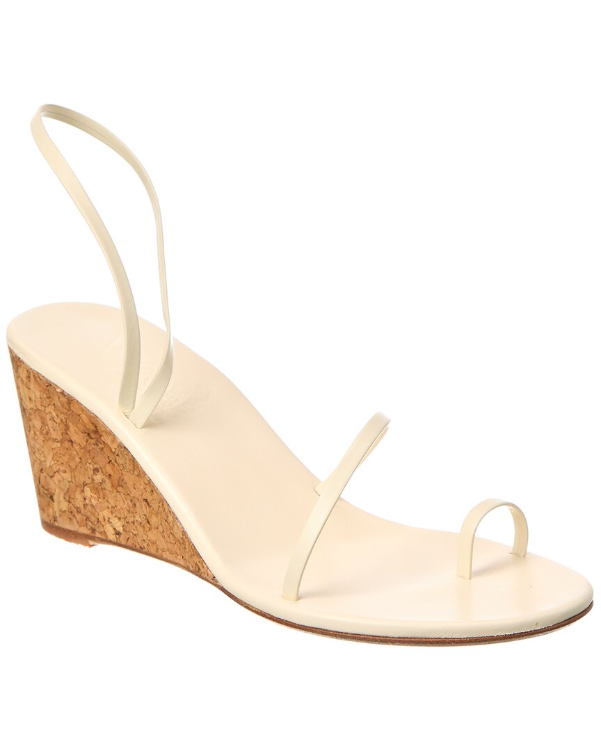 Древнегреческие сандалии Chora Mid Wedge Кожаные сандалии Ancient Greek Sandals, белый
