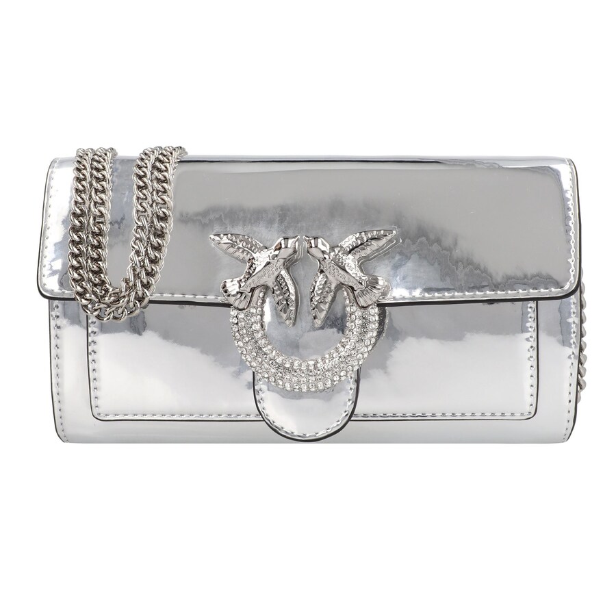 

Клатч PINKO Clutch, серебряный