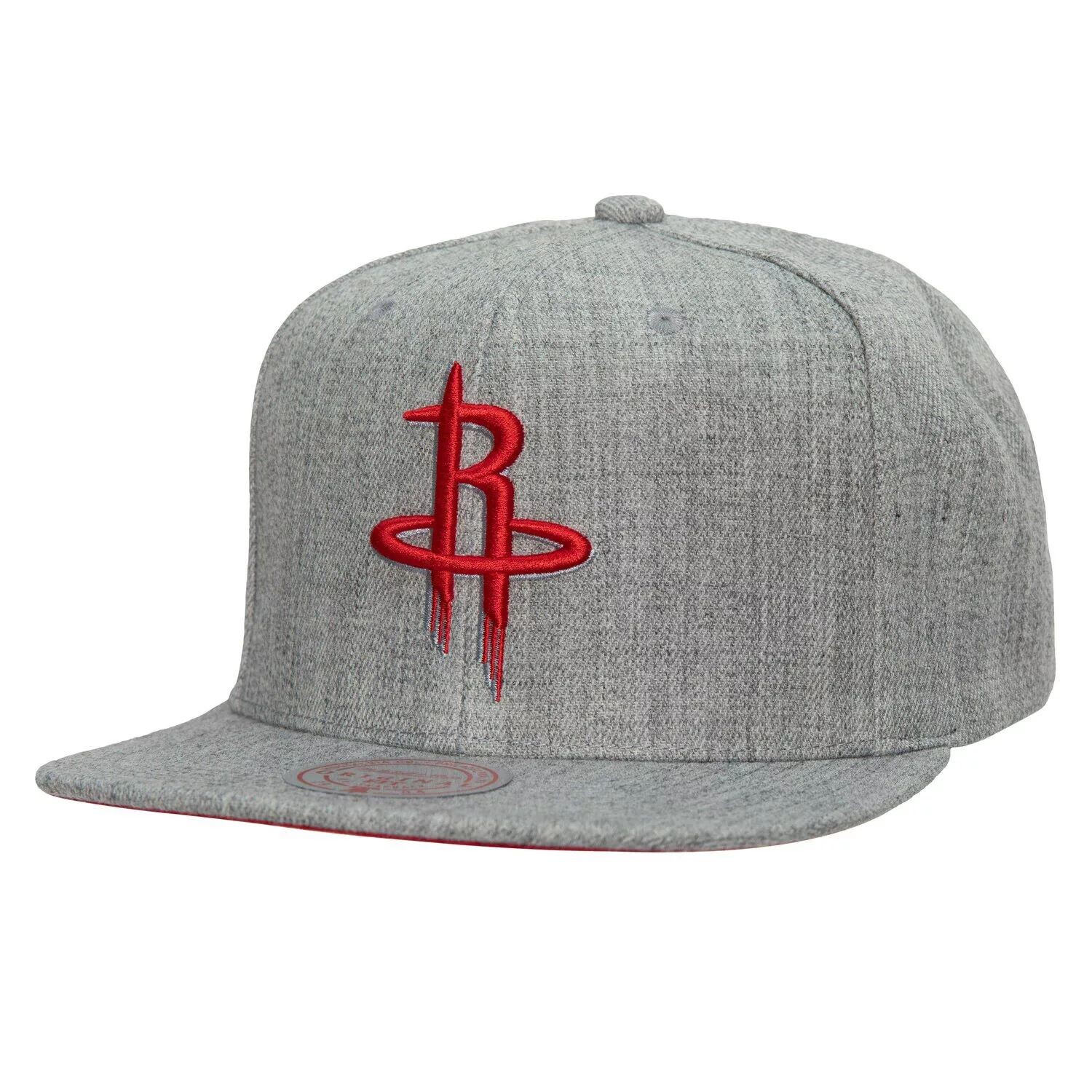 

Мужская кепка Mitchell & Ness Heather Grey Houston Rockets Hardwood Classics 2.0 Snapback