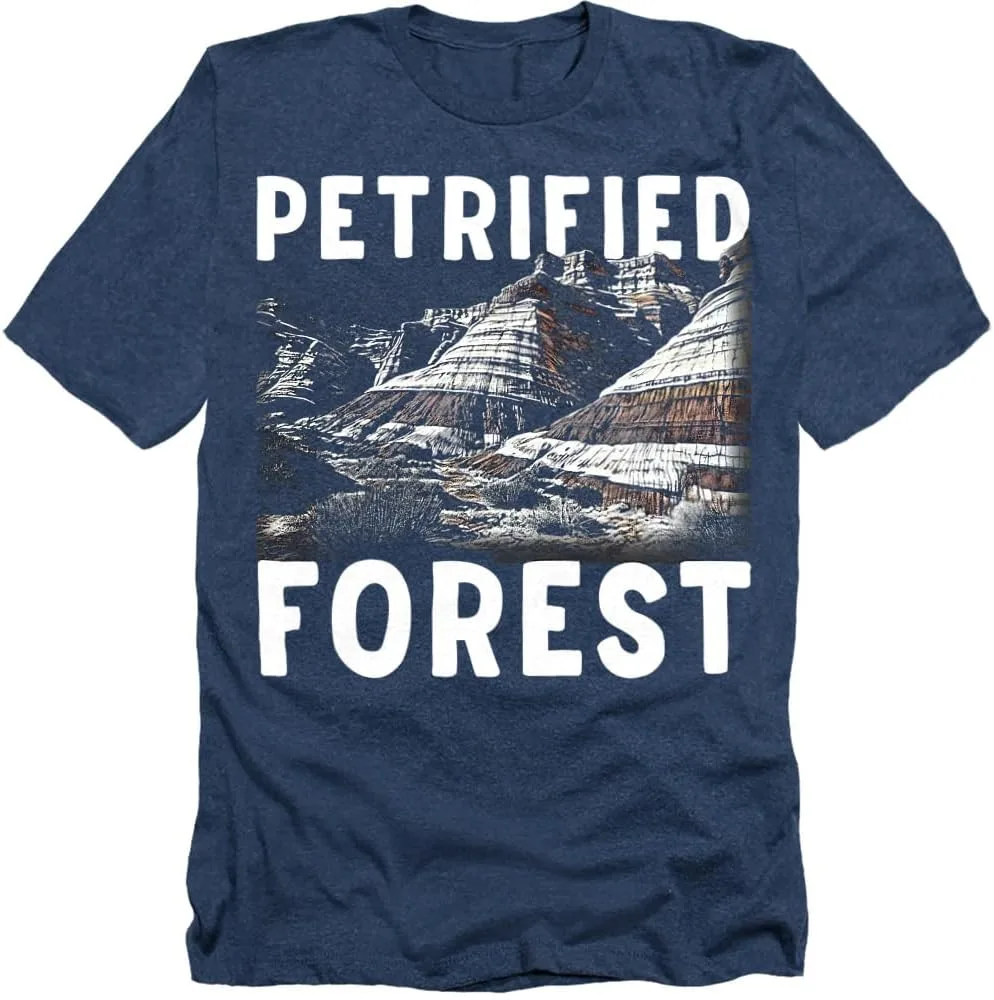 

Футболка Popfunk Petrified Forest National Park Majestic Blue Mesa Unisex Adult Heather