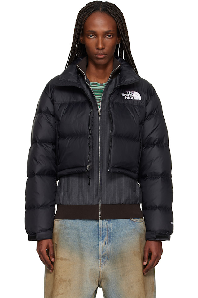 

Короткая пуховая куртка Nuptse The North Face, черный