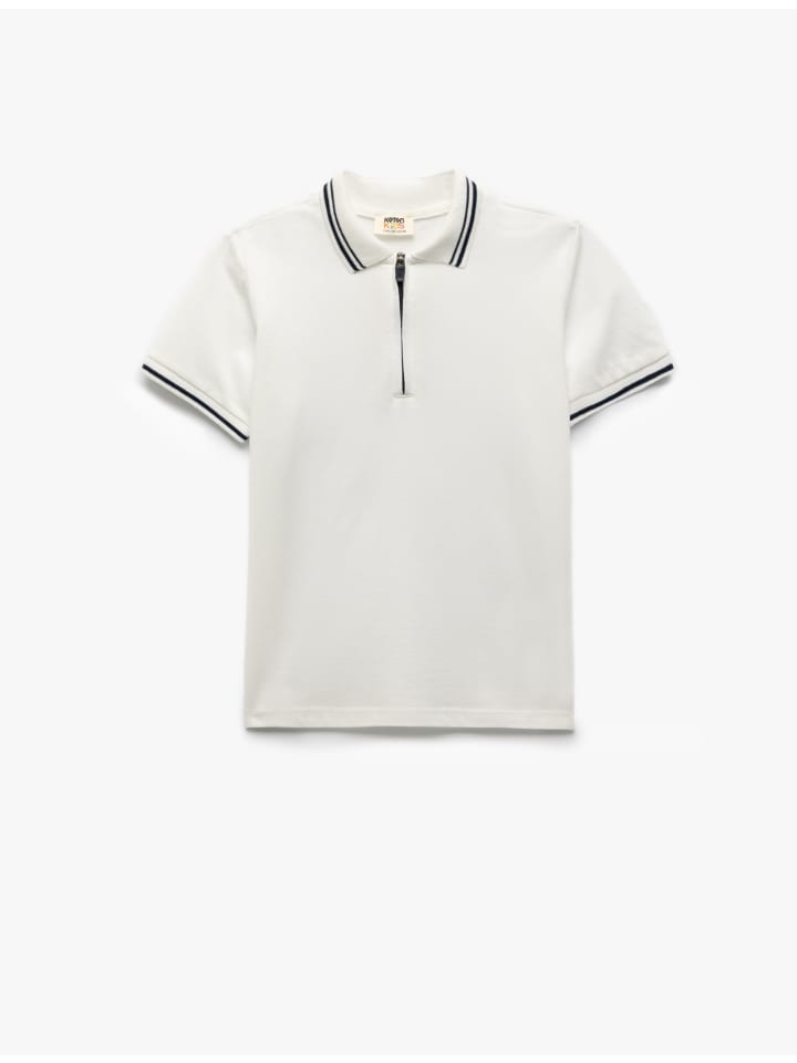 

Рубашка-поло KOTON, экрю