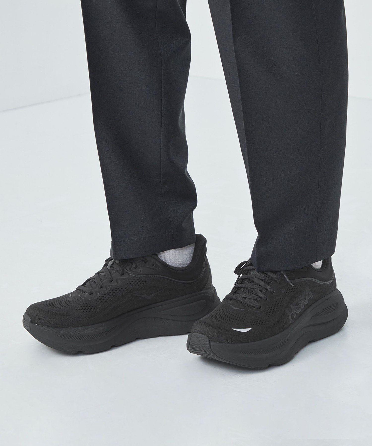 Кроссовки Bondi 9 UNITED ARROWS green label relaxing, BLACK — фото 2