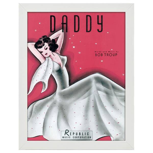 

Рамка для фотографий LegendArte Poster Daddy, белый