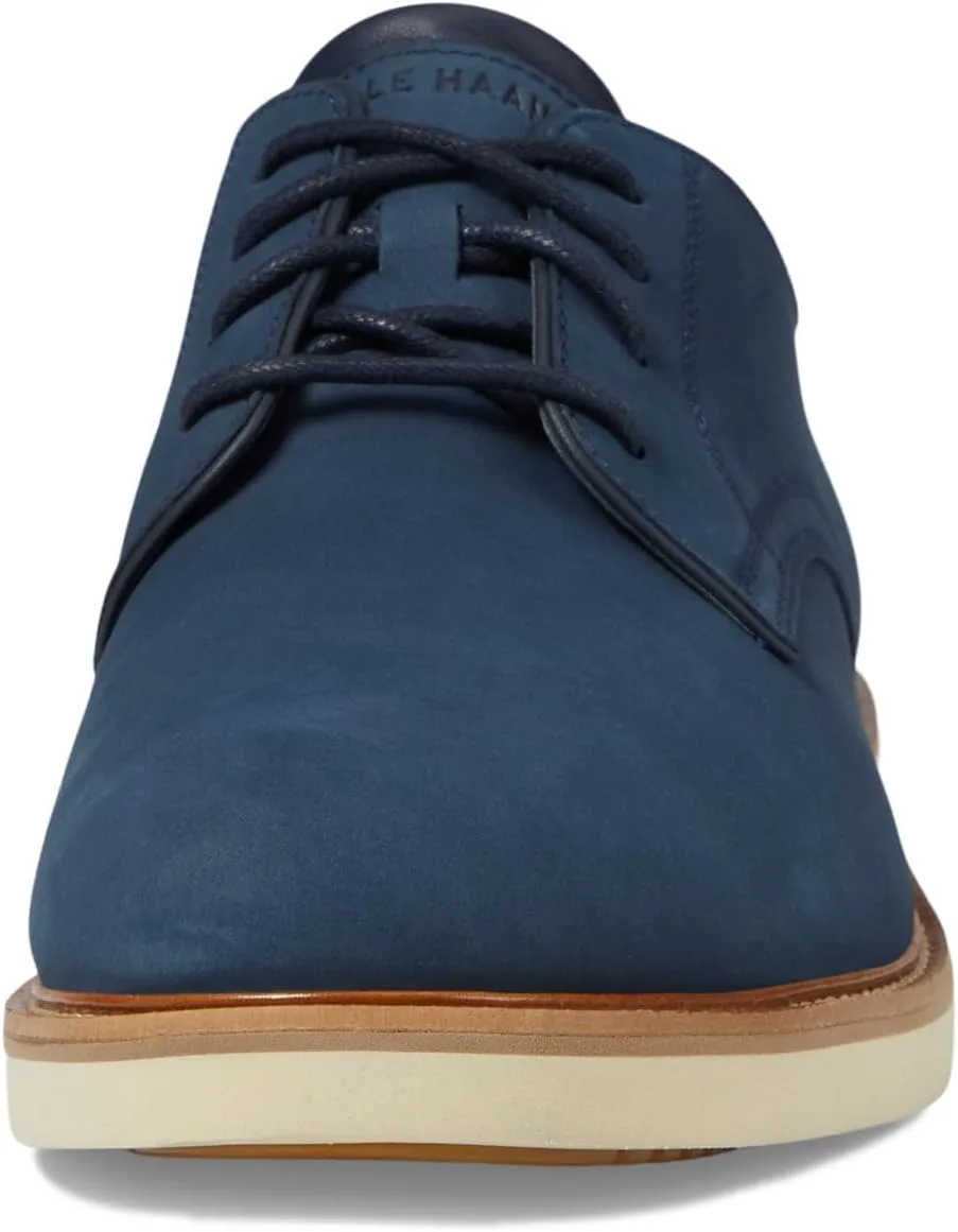 Мужские классические туфли Cole Haan American Montrose с гладким носком, темно-синий/черный — фото 4