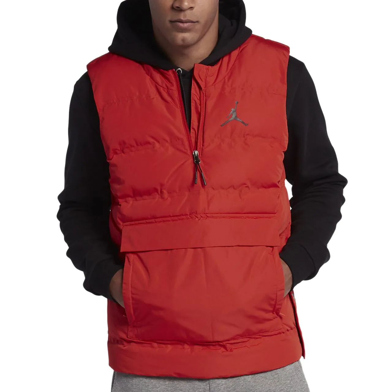 Jordan 23 Vests мужские Gamma Orange с отложным воротником