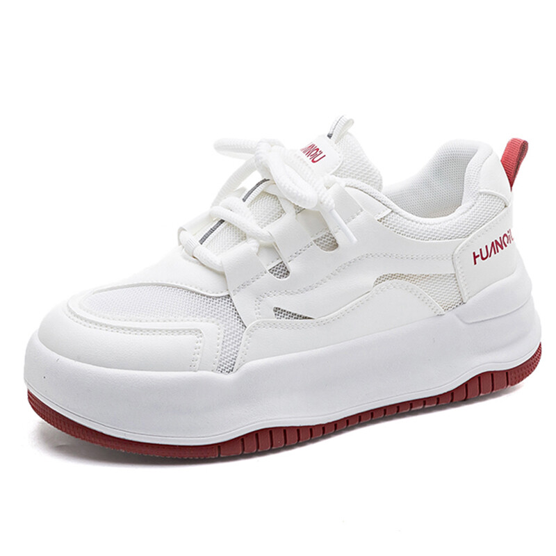 

Кроссовки Huanqiu Skateboarding Low-top HQ-QR68801WR, белый/красный