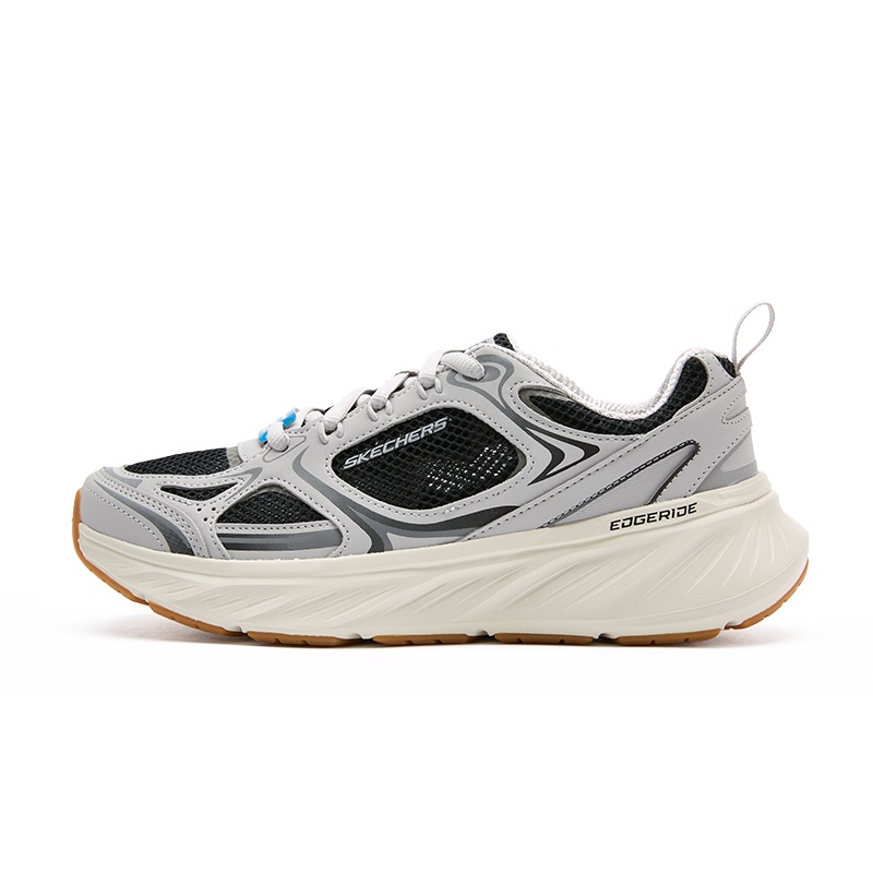 

СПОРТИВНЫЕ МУЖСКИЕ дышащие кроссовки с отскоком, повседневные, серые Skechers, Gray