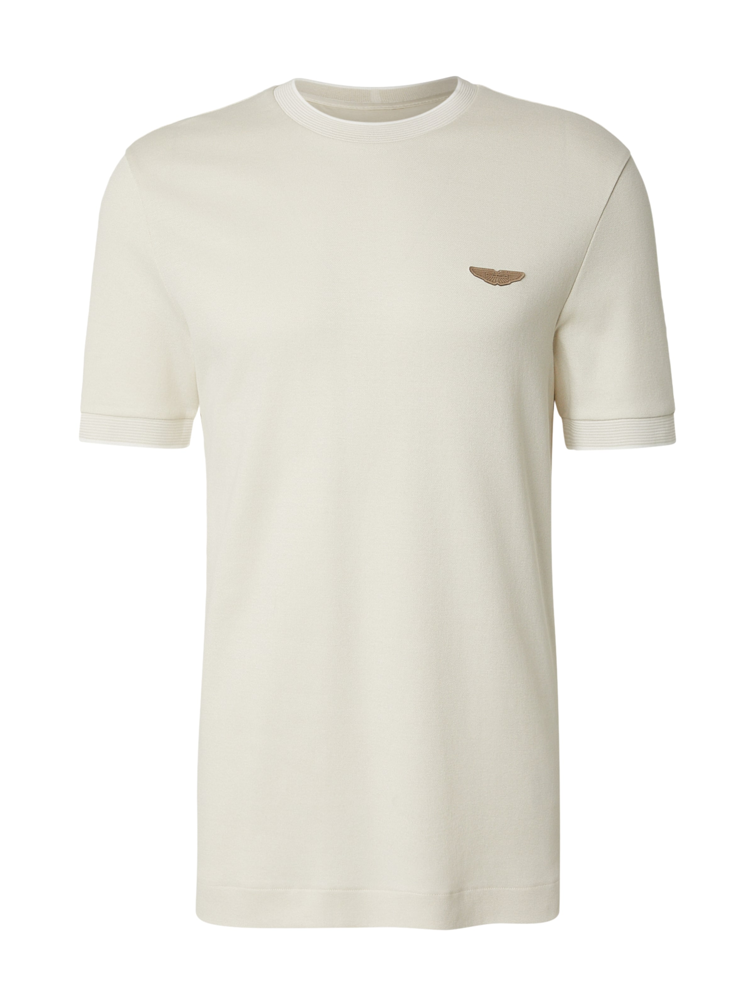 

BOSS Футболка 'C-Thompson 242_AM' из шерсти белого цвета