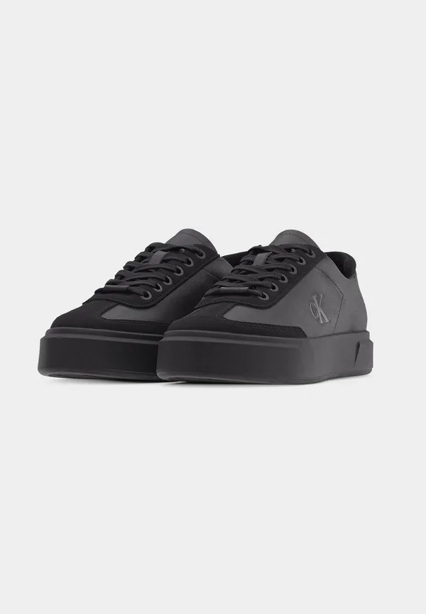 Кроссовки с чашеобразной подошвой Calvin Klein, Triple Black — фото 3