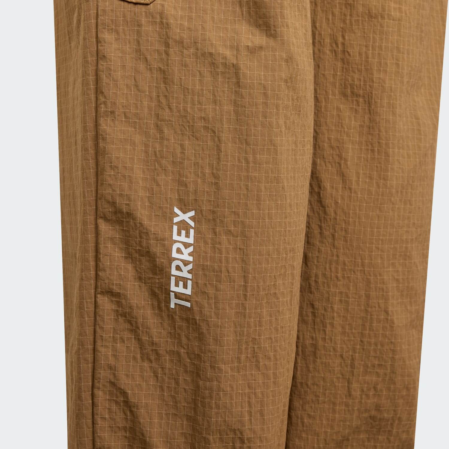 ADIDAS TERREX Уличные штаны Regular 'Adidas x Minecraft' в коричневом цвете — фото 4