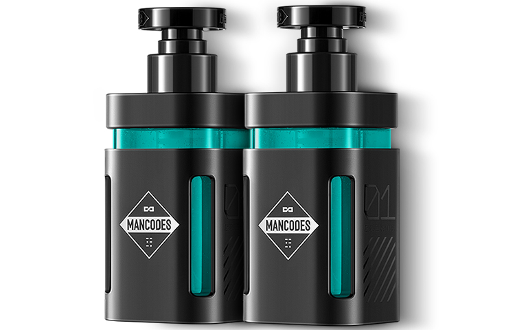 

Очищающие средства для мужчин MANCOES, Facial Cleanser 150g*2 bottles [Acne and oil control]