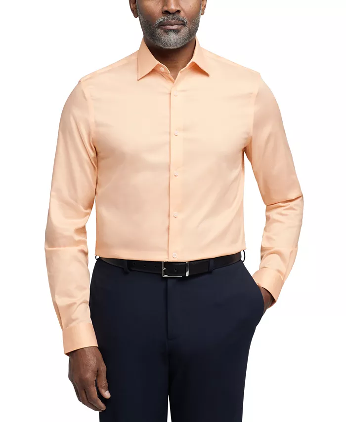 

Мужская классическая рубашка Regular Fit Comfort Stretch Michael Kors, оранжевый