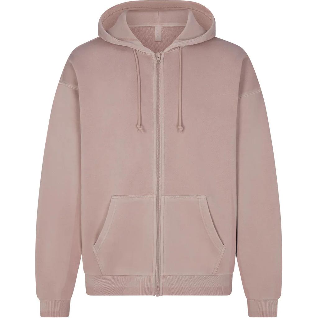 

Skims Терри мужская расслабленная худи на молнии свитшот Men's FAWN/Tawny