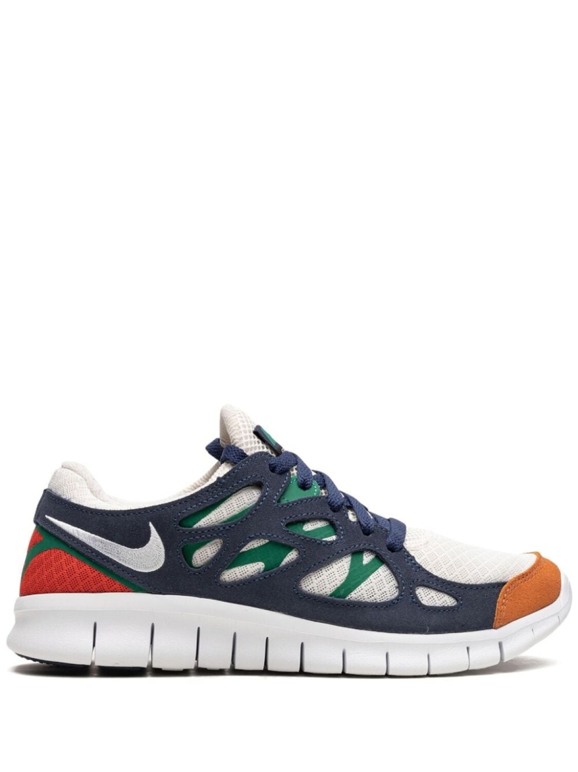 

Кроссовки Nike Free Run 2, белый/мультиколор, Белый;серый, Кроссовки Nike Free Run 2, белый/мультиколор