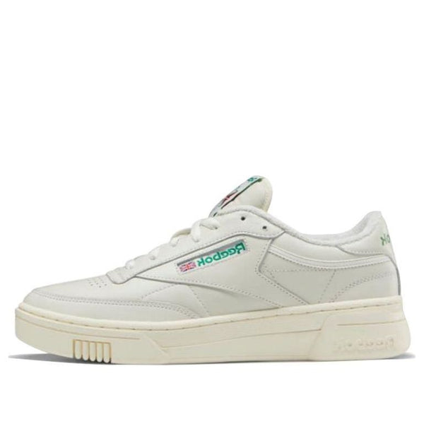 

Кроссовки club c stacked 'classic white' Reebok, белый