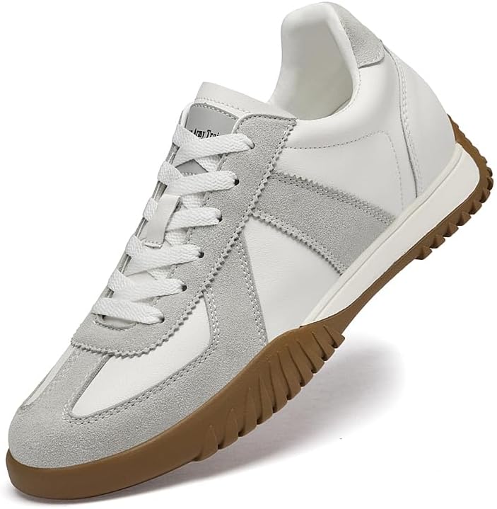 

Мужские стильные кроссовки для увеличения роста с противоскользящей подошвой, повседневные с шнуровкой Meixi Mobile, серый