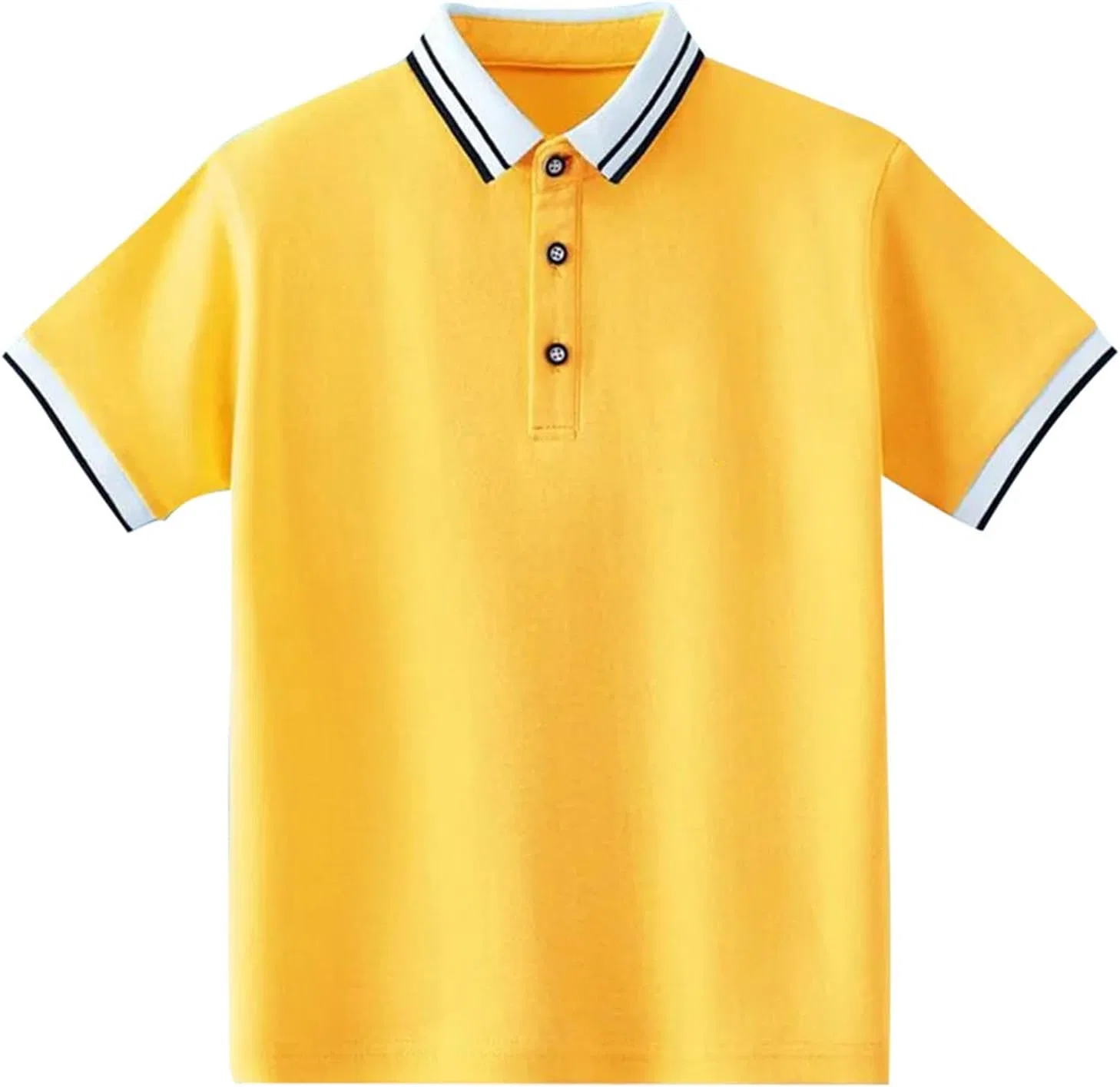 Полочная рубашка для мальчиков, Performance Golf, Zzalalana, желтая — фото 4
