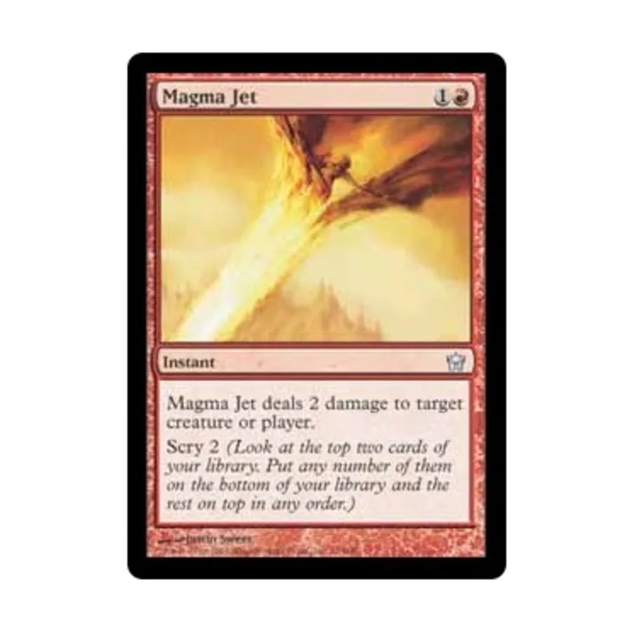 

CCG Магма Джет (U), MTG - Fifth Dawn