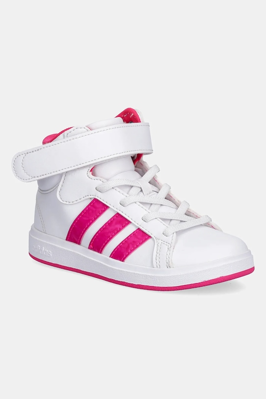 

Детские кроссовки Grand Court Mid Adidas, белый