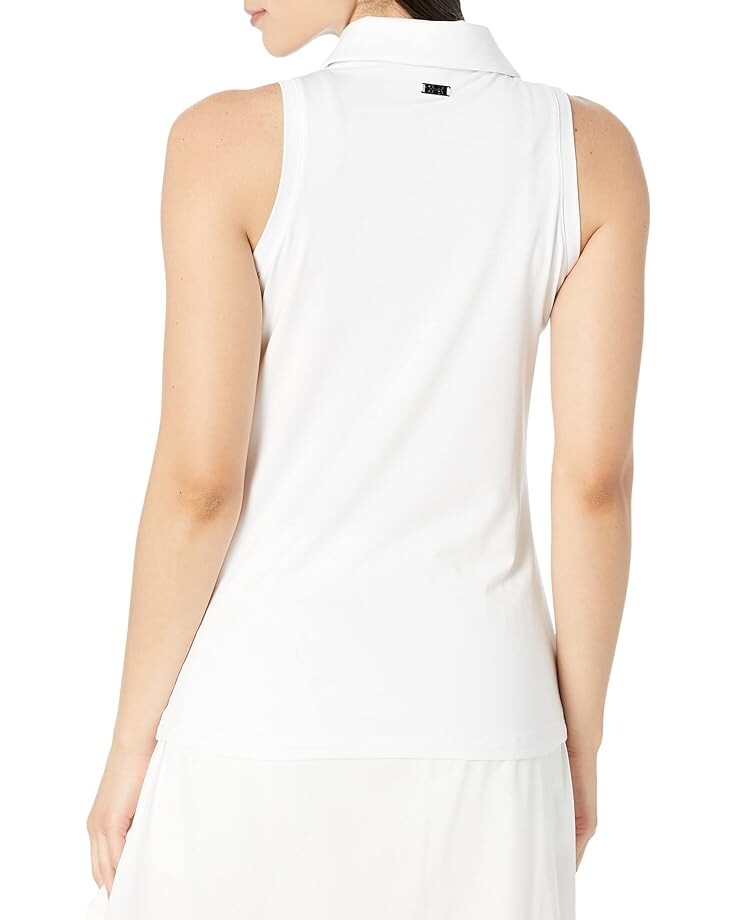 

Поло Under Armour Playoff Sleeveless Polo, цвет White/Halo Gray/Metallic Silver