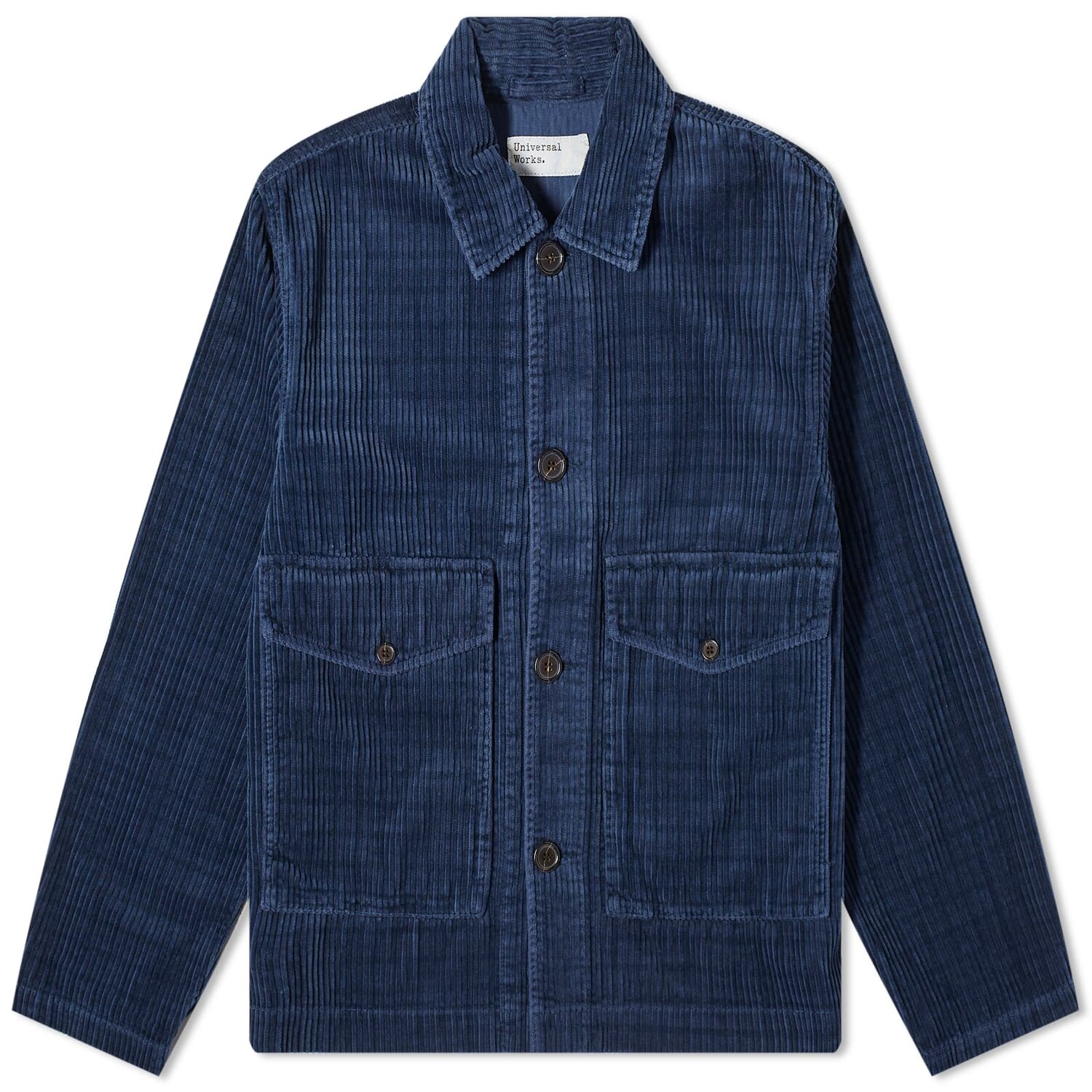 

Куртка Universal Works Houndstooth Cord Watchman Ii, темно-синий