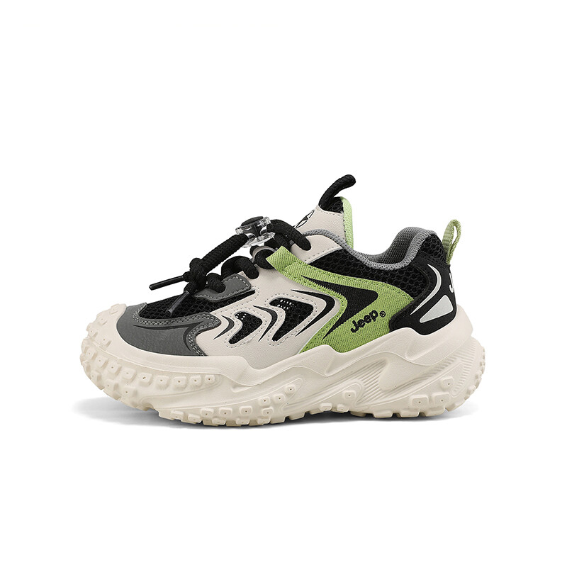 

Кроссовки Jeep Kids Lifestyle Shoes Kids Low-top Black/Green, черный/зеленый