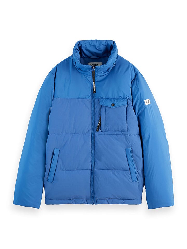 

Демисезонная куртка Scotch & Soda, синий