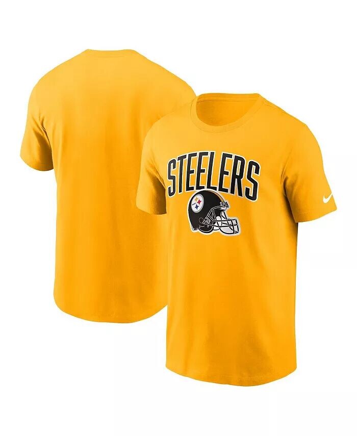 

Мужская спортивная футболка Gold Pittsburgh Steelers Team Nike