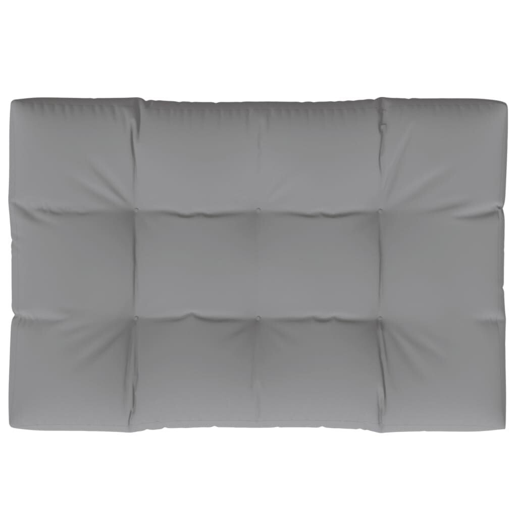 

Подушка-паллет Ankonbej 120x80x12 см ткань серого цвета, серый