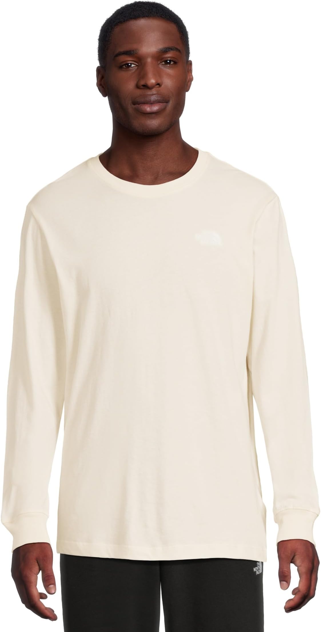

Футболка The North Face Evolution Emb Long Sleeve Tee, цвет White Dune