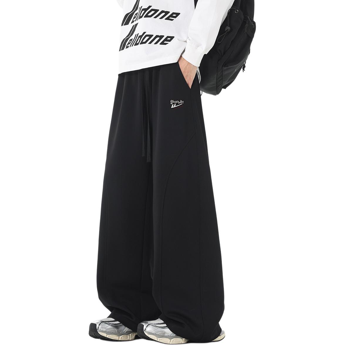 

Повседневные брюки Unisex Moderate Straight Fit WARRIOR, черный