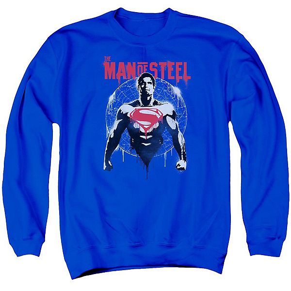 

Толстовка с круглым вырезом для взрослых "Бэтмен против Супермена" с суперспрей Licensed Character