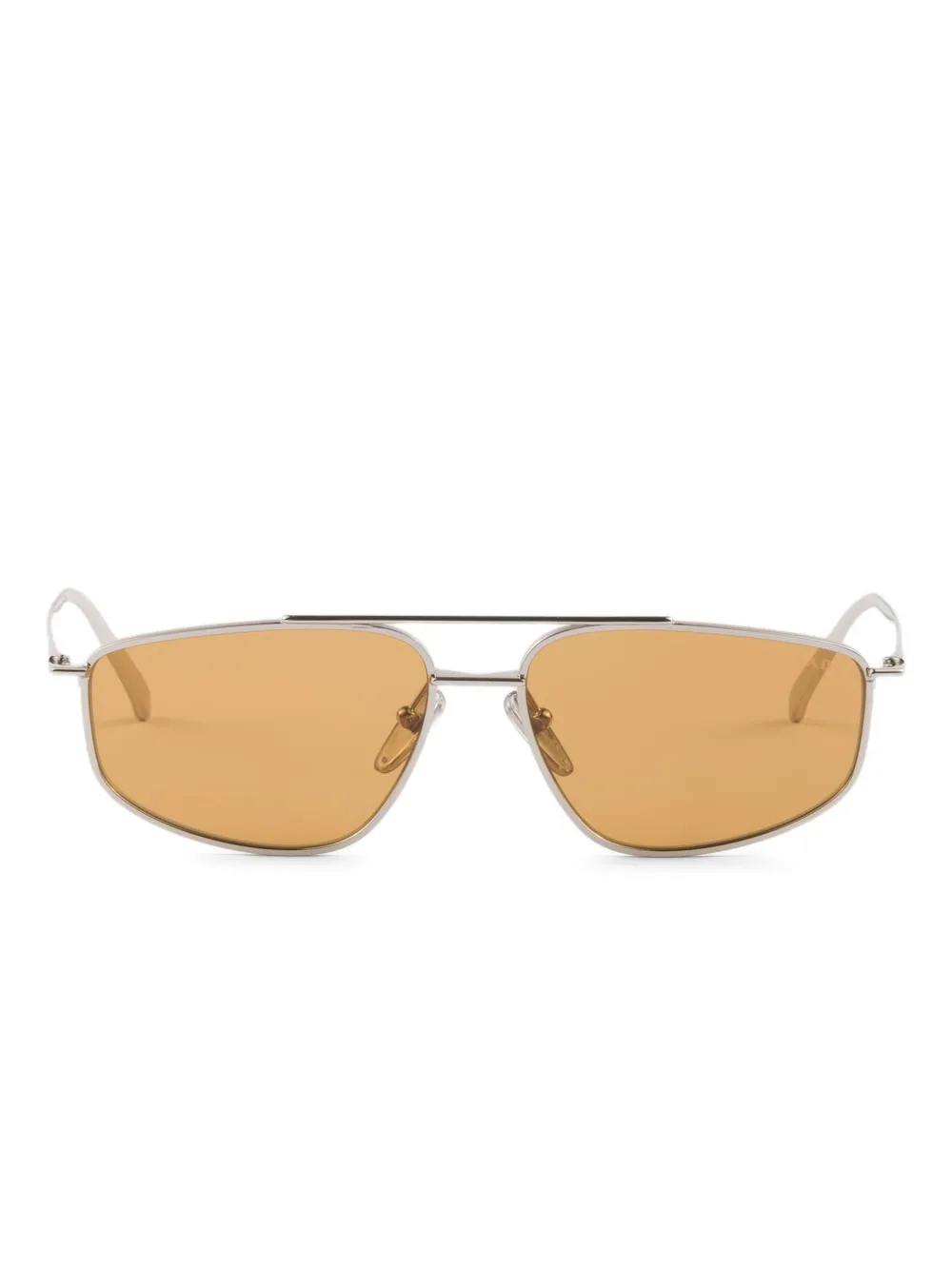 

Солнцезащитные очки в металлической оправе Prada Eyewear, серебряный