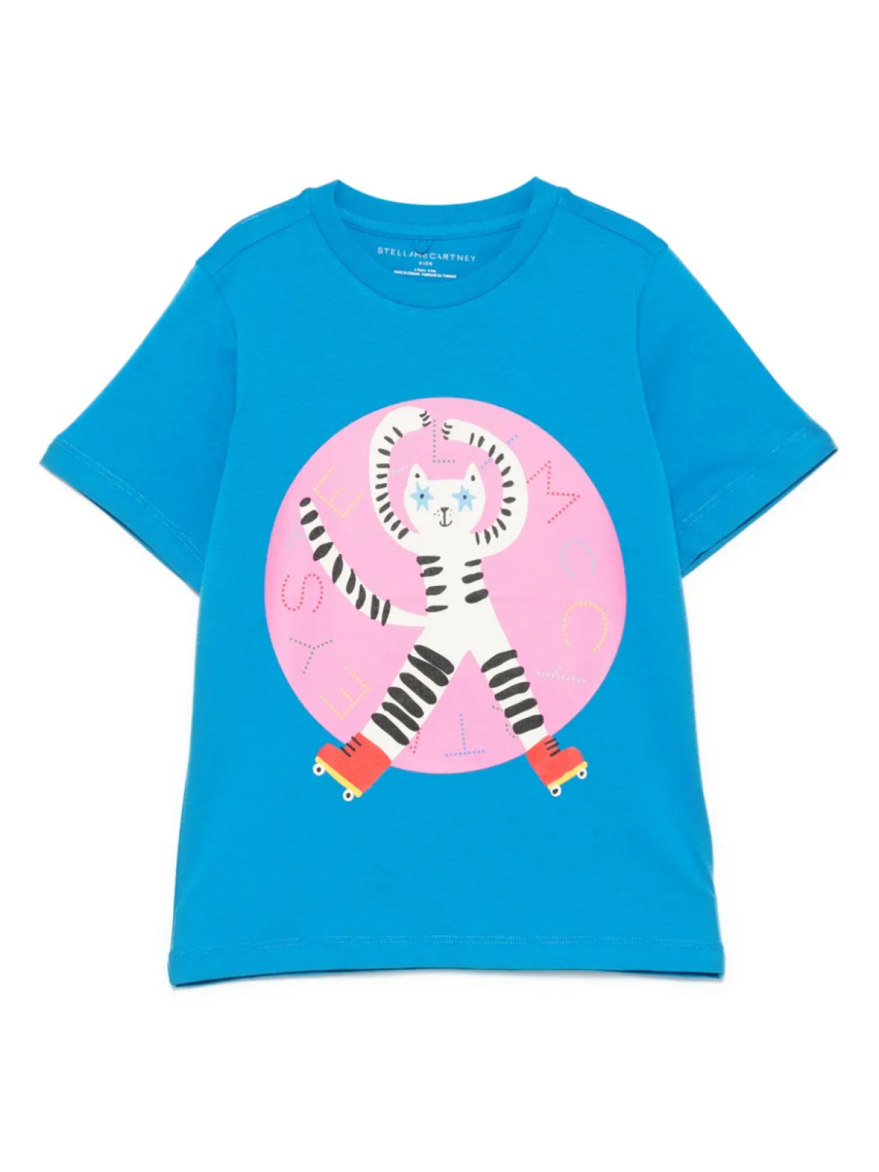 

Stella McCartney Kids футболка с принтом, синий