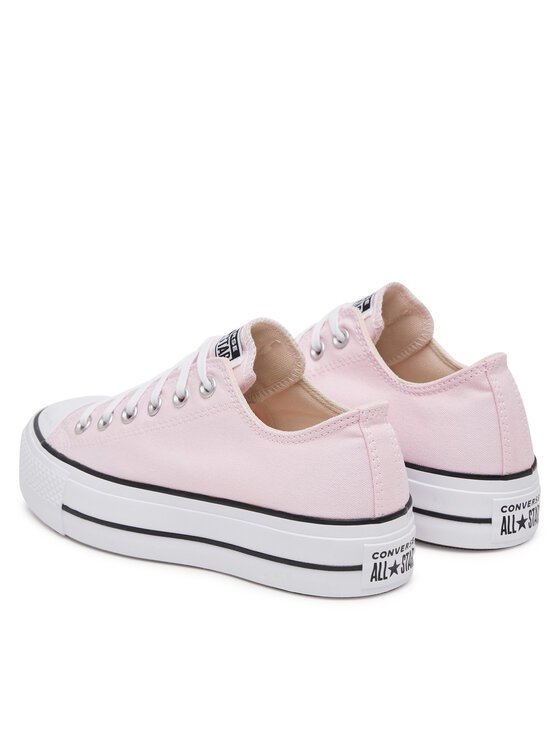 Тканевые кроссовки Chuck Taylor All Star Lift Platform A11875C Converse, розовый — фото 3