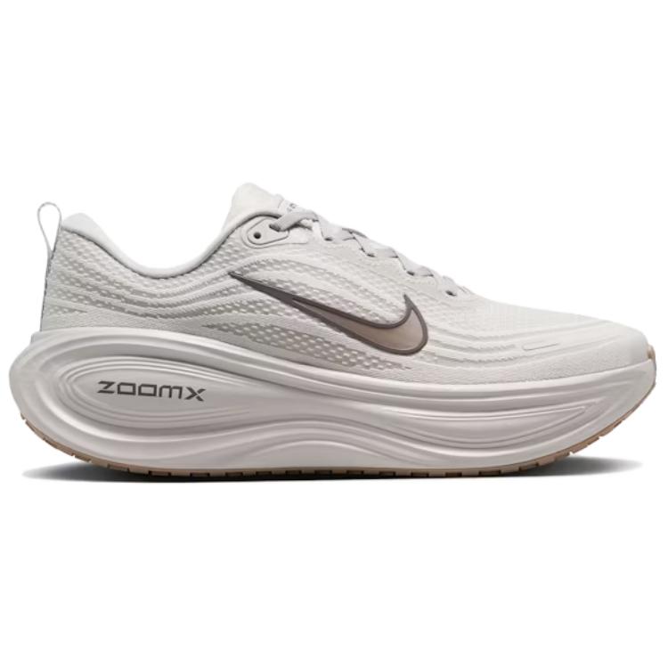 Мужские кроссовки для бега Vomero Plus Breathable Lightweight Rebound серый Nike, серый/Medium серый/светло-Iron Ore серый/Rubberкоричневый — фото 4