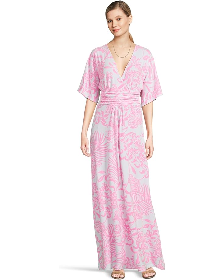 

Платье Lilly Pulitzer Parigi Maxi Dress, цвет Rousseau Pink Glisten In The Sun