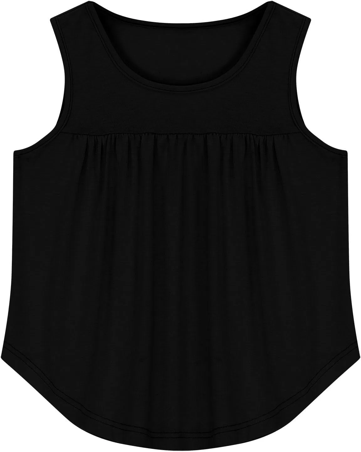 Топ без рукавов с встроенным бюстгальтером, Breathable, черный — фото 3