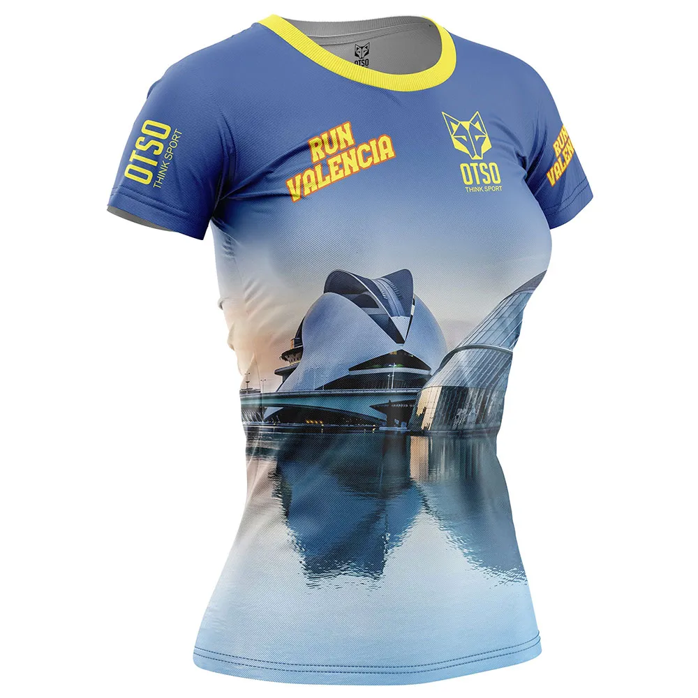 

Футболка Otso Run Valencia 2024, синий