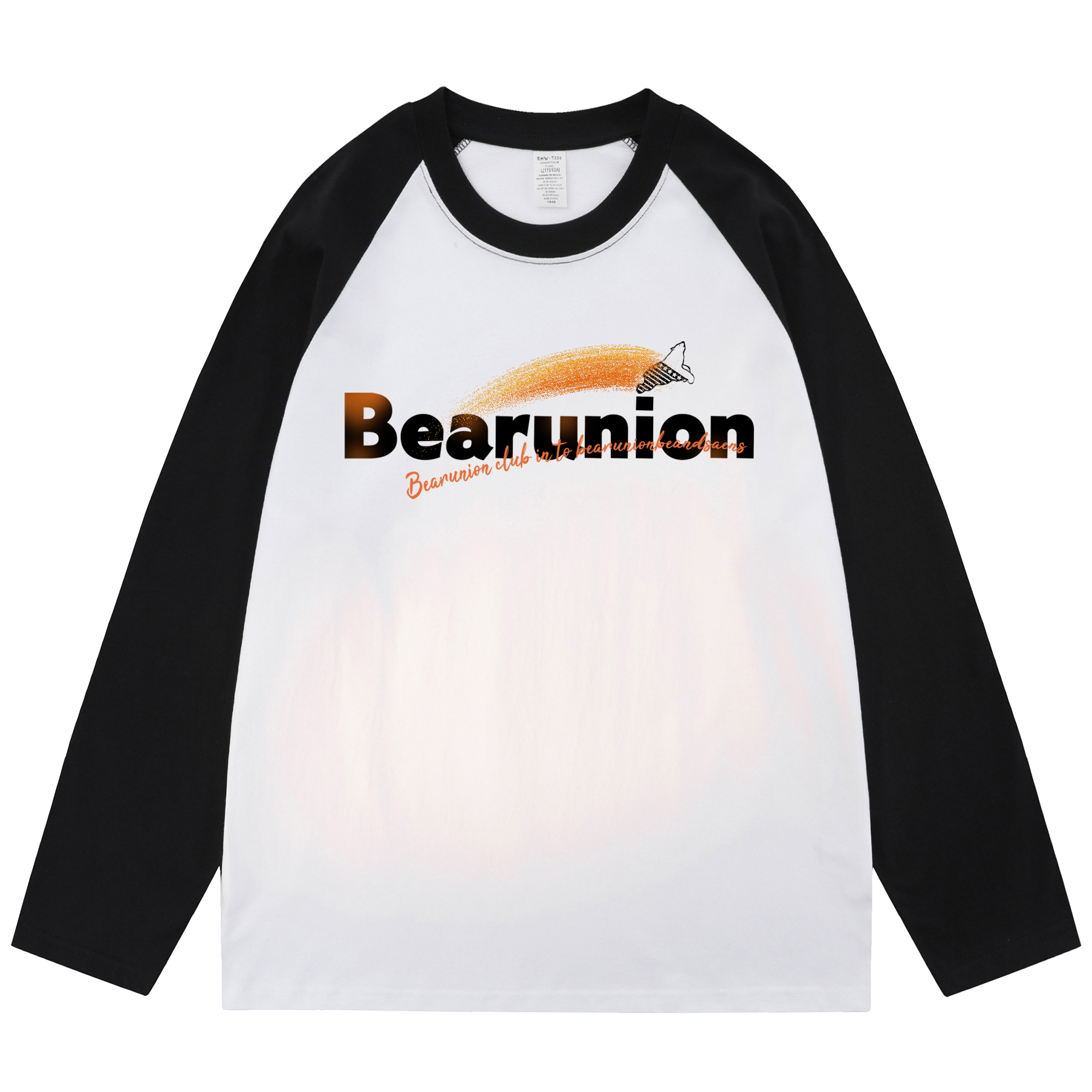 

Футболка унисекс BEAR UNION, Green & Apricot