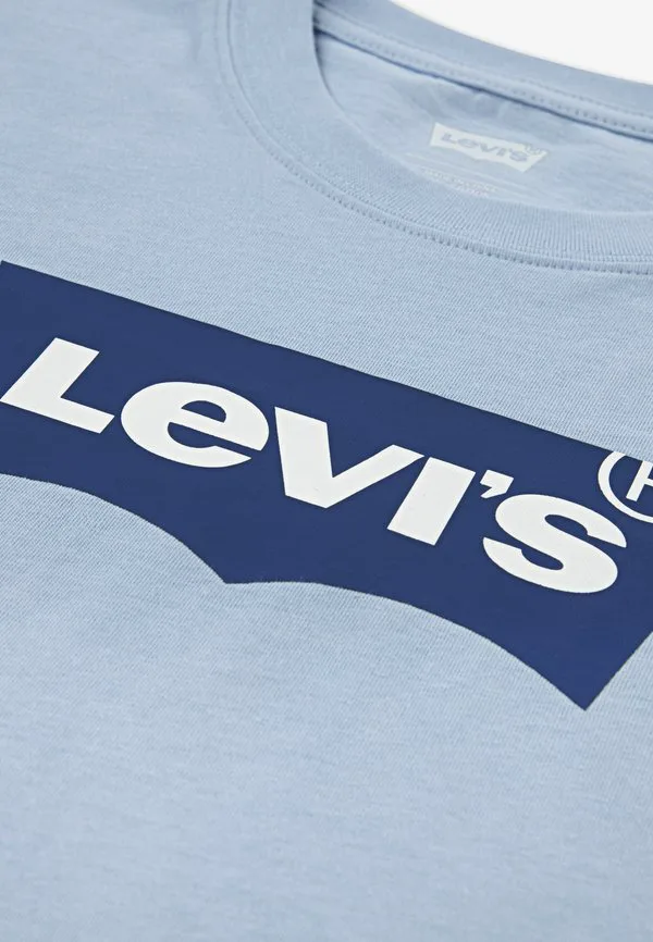 Футболка унисекс с принтом "крыло летучей мыши" Levi'S, Chambray Blue — фото 3