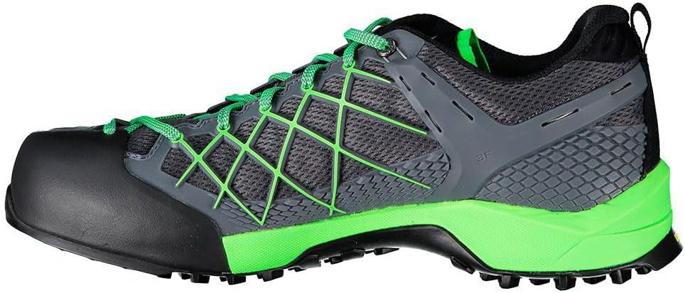 Мужские трекинговые ботинки Salewa Wildfire GTX - прочные водонепроницаемые ботинки Gore-Tex для походов и скалолазания, зеленый — фото 4