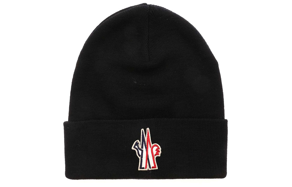 

Шапка с нашивкой Grenoble Logo Moncler, черный