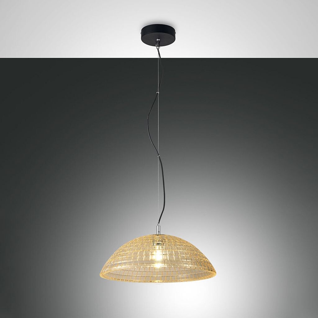 

Подвесной светильник Fabas Luce Diamond E27 1x40W, черный